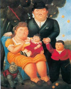 fernando botero, la famiglia