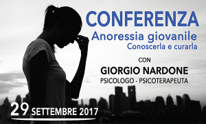 Conferenza Anoressia Giovanile Perugia